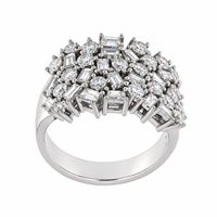 Anello Fanton Gioielli Donna ANELLI DIAMANTI in Oro bianco Diamante FGFANT001A
